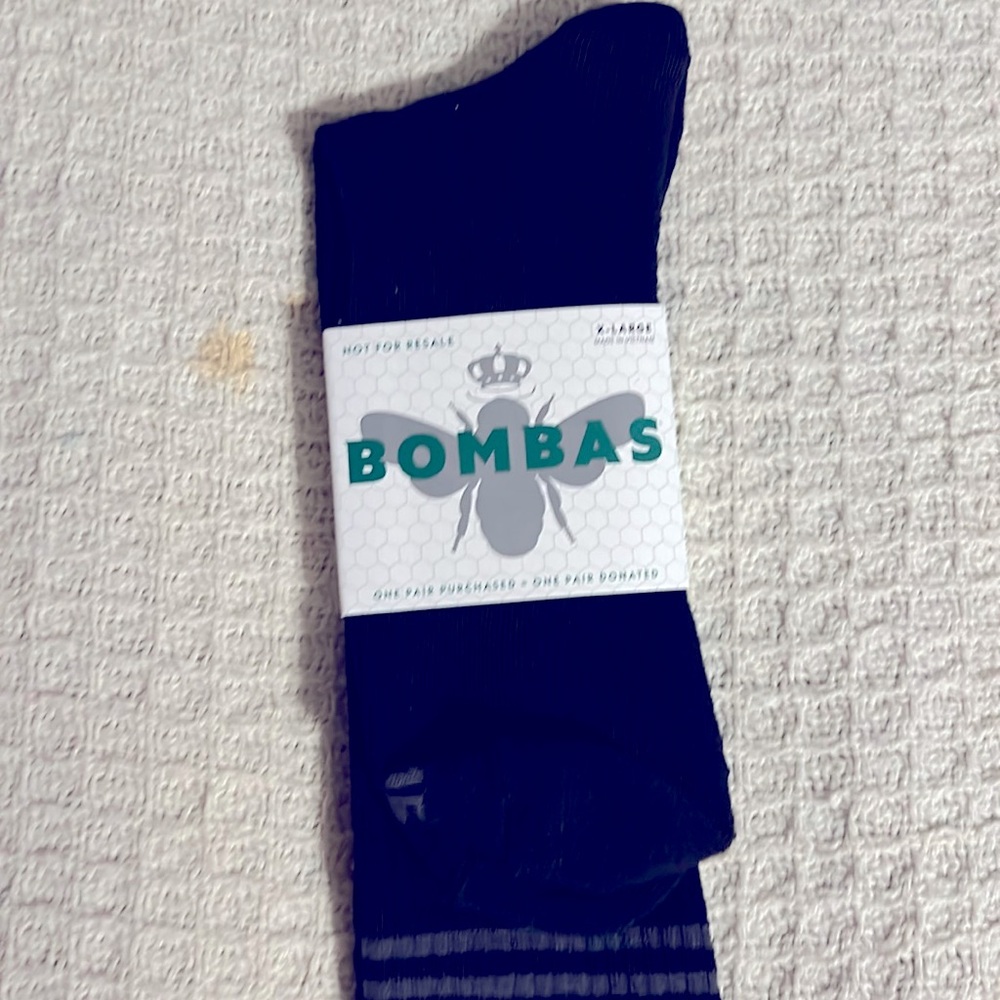 BNWT Bombas Socks Unisex Extra Large.